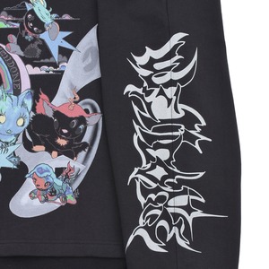 【WE11DONE】ANGEL PRINT WIDE-FIT HOODIE