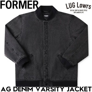 FORMER フォーマー AG DENIM VARSITY JACKET デニムジャケット オースティン・ジレット FJK-25403 日本代理店正規品