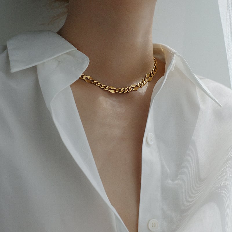 デザインチェーンネックレス | lucie accessory デザインチェーンネックレス | lucie accessory