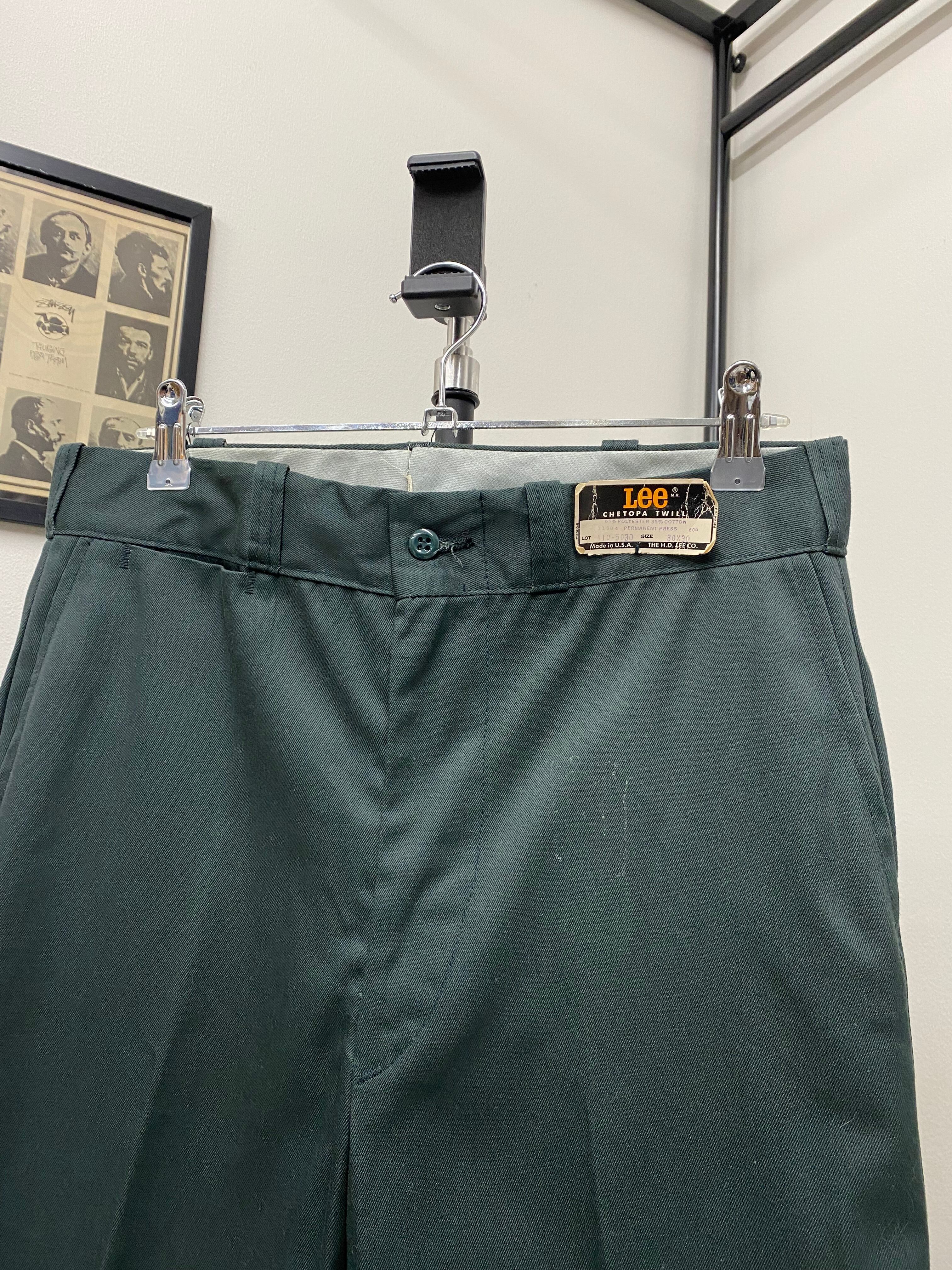 70sVintage Lee Chetopa Twill Work Pant/W30×L30 | ACIDHOUSE