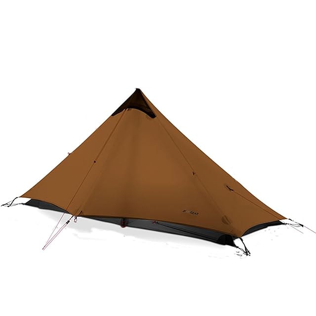 3F UL GEAR LANSHAN ティピーテント 防水PU5000mm+ 760g超軽量 大空間