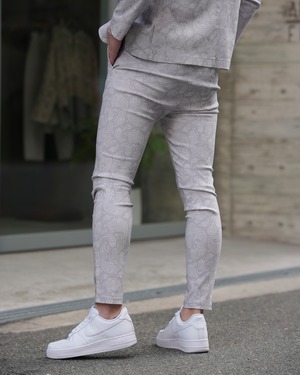 ORIGINAL PAISLEY SKINNY GRAY【BEL25-001B】
