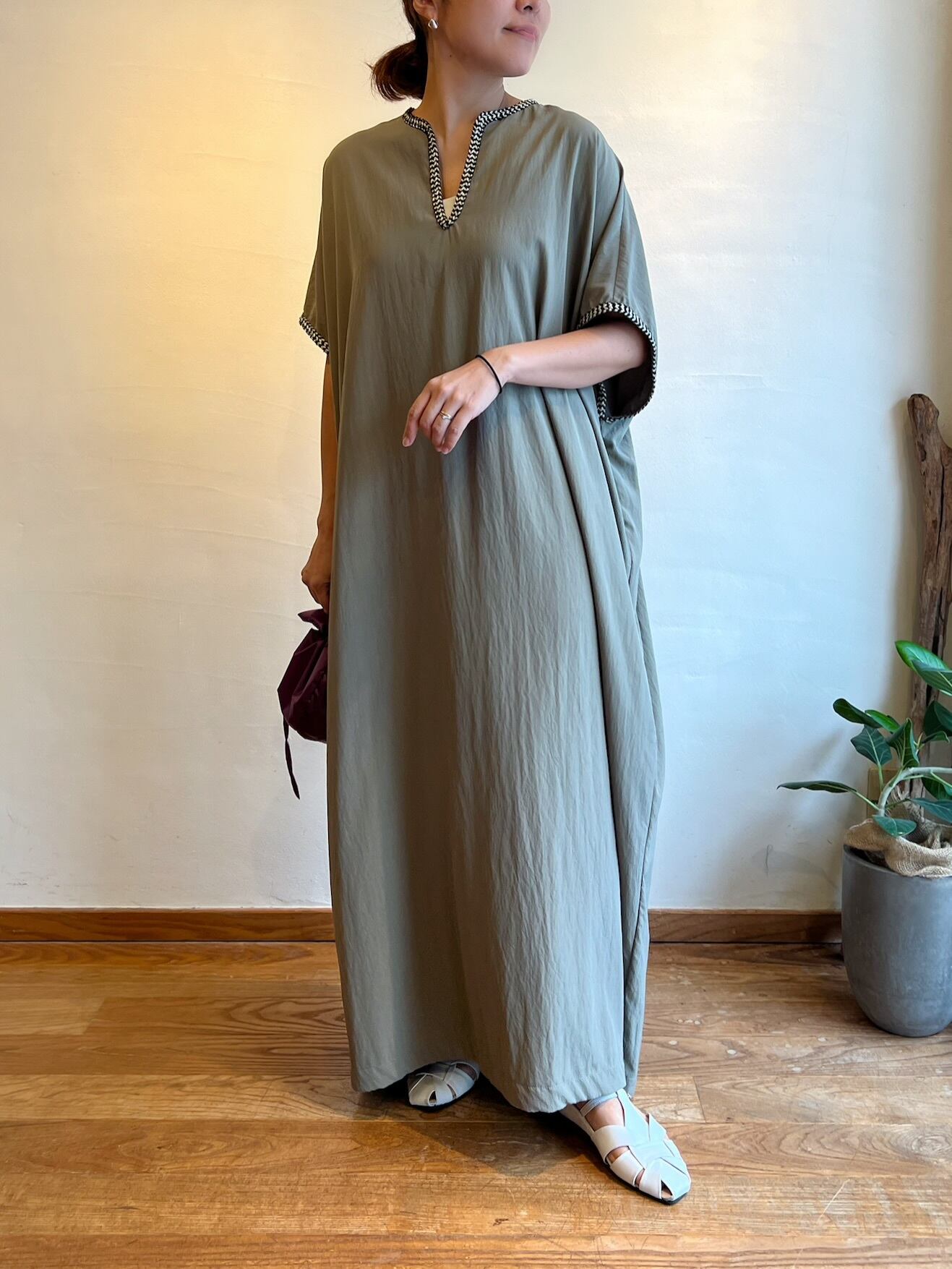 MARGAUX VINTAGE / カフタンドレス | anouk