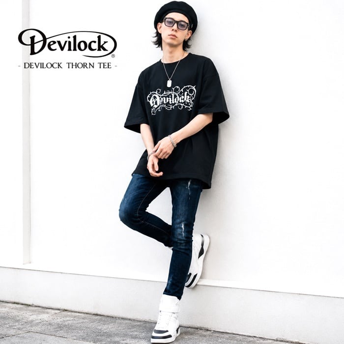 10%OFF SALE】DEVILOCK デビロック「Rogia限定 DEVILOCK THORN TEE
