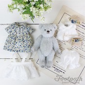 Vsb-0064 Ema light gray bear set