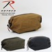 【 rot-91260-9688-9866】 Rothco ロスコ CANVAS AND LEATHER TRAVEL KIT トラベルバッグ バッグインバッグ トラベルポーチ 人気 安い ブランド ビッグサイズ