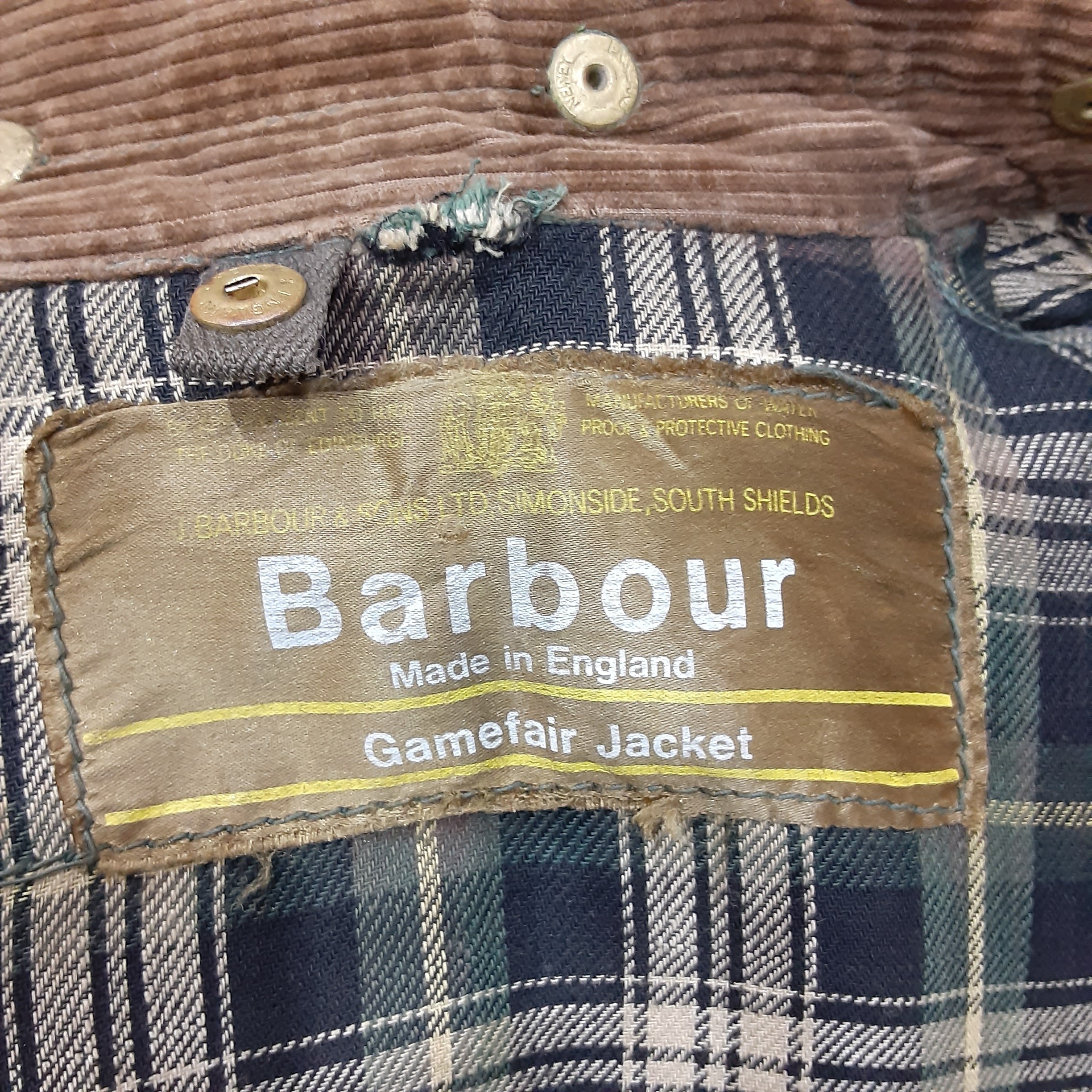 【希少】Barbour 1ワラント　Gamefair（ゲームフェア）