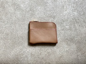 L-shaped Small Wallet: (soft shrink) Color : Camel