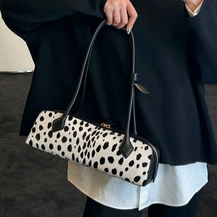 STILE EMME GI ERRE オーストリッチ　ハンドバッグ/イタリー 美品：オーストリッチハンドバック】イタリー製オリジナルデザイン