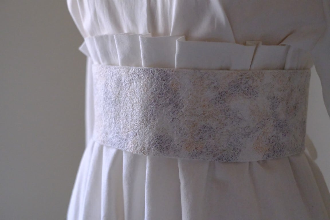 タックスカートとベルトのセット CL-068(WH)