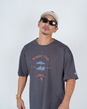 【#Re:room】BOUQUET CLUB COLOR PRINT T-SHIRT［REC918］