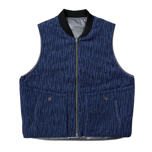 PORTANCE / RAIN-CAMO RV PUFF VEST NVY CAMO