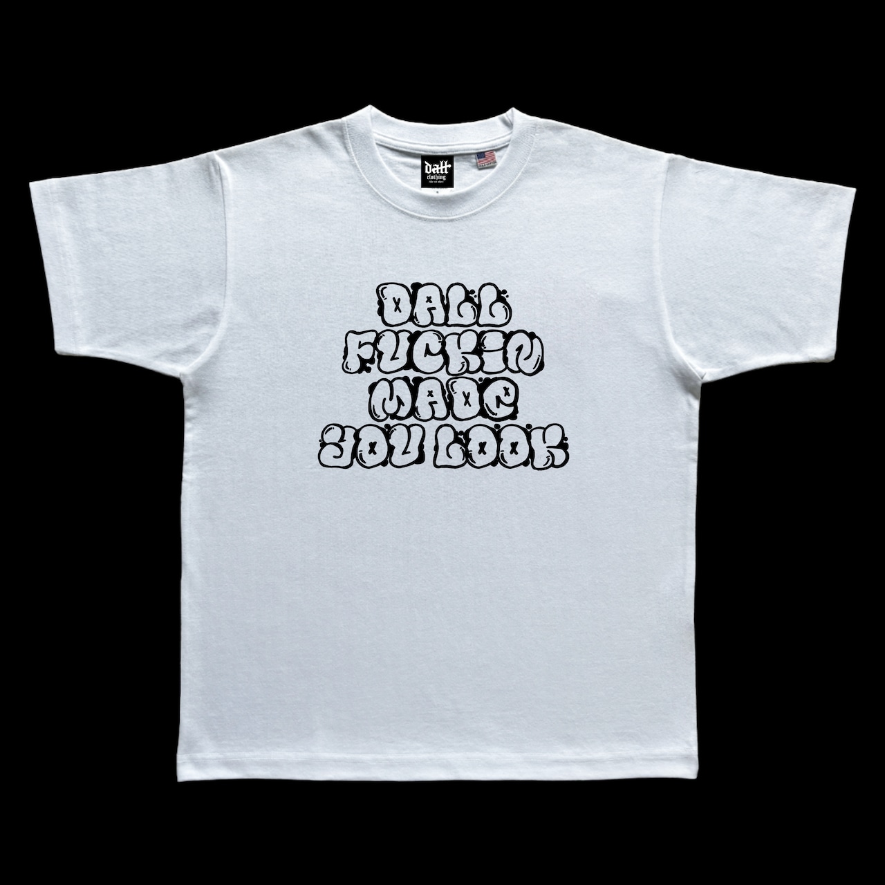 MADE YOU LOOK US COTTON TEE