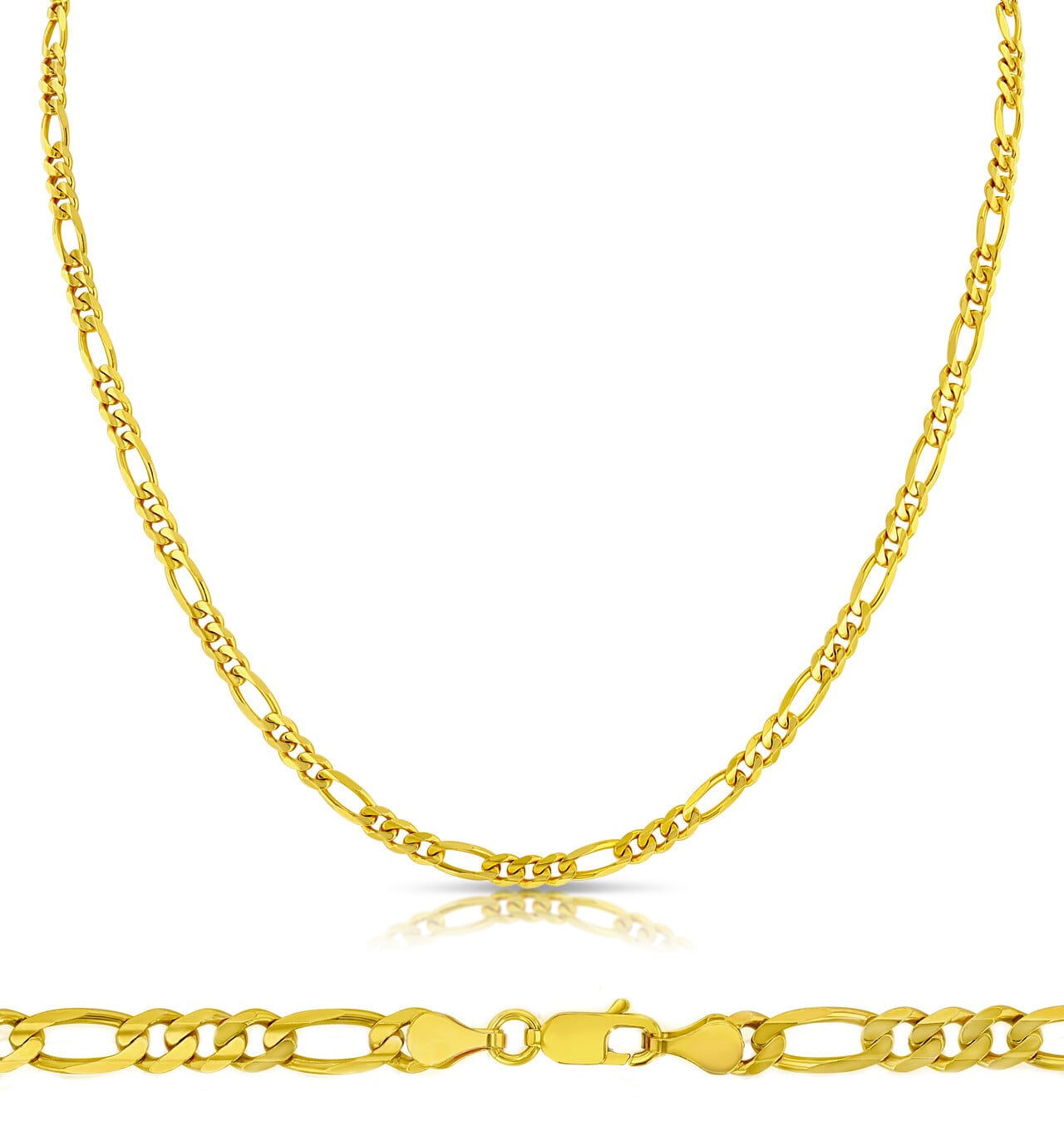 14K 1mm Box Chain (20インチ) | BELIEVER JEWELRY