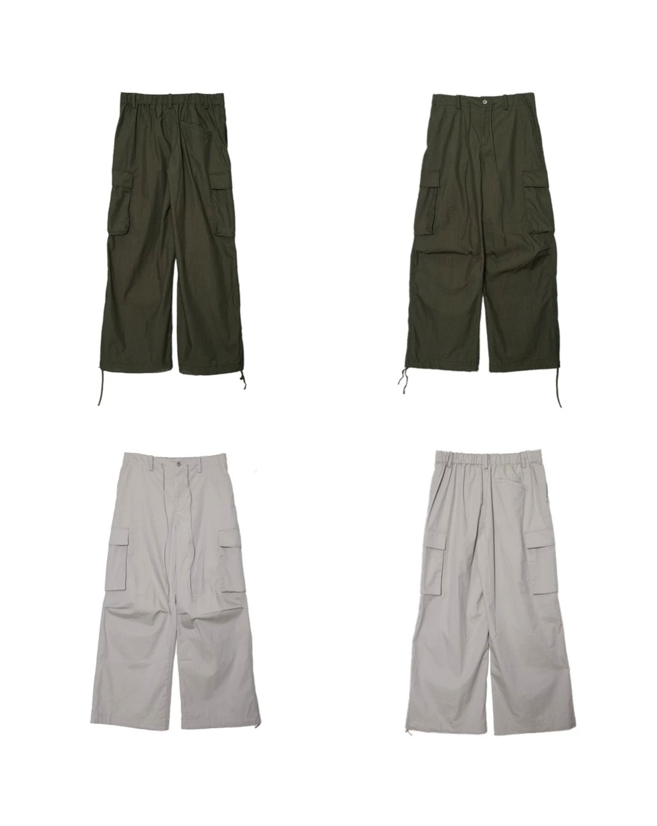 ANTIOFF Paratrooper Pants / Light Gray