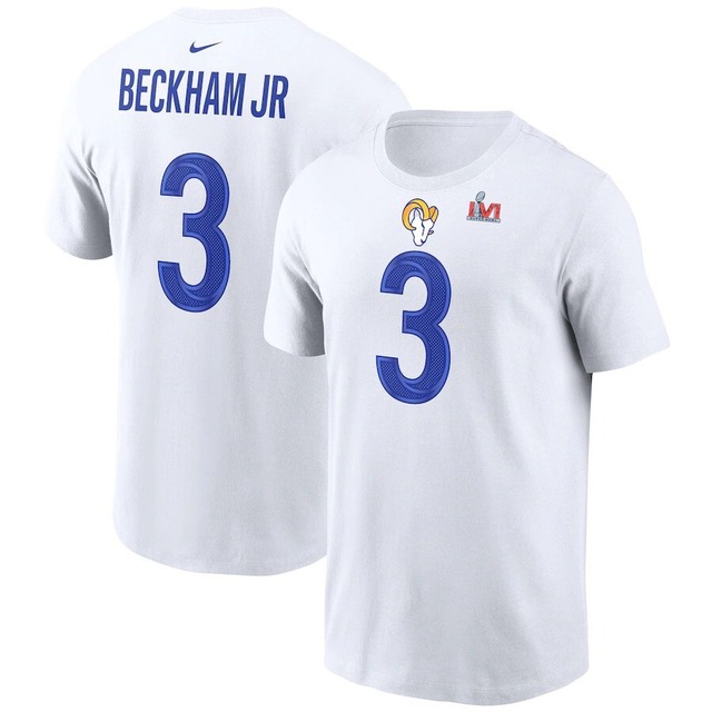 NIKE ラムズ Rams OBJ #3 Tシャツ ホワイト Mサイズ