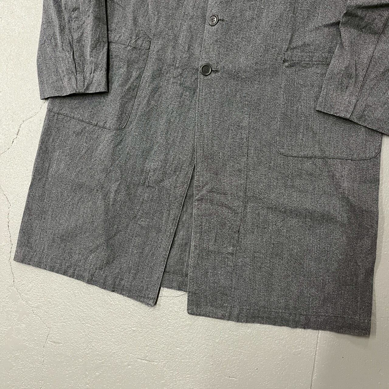 50s Atelier coat black chambray / アトリエコート ブラック