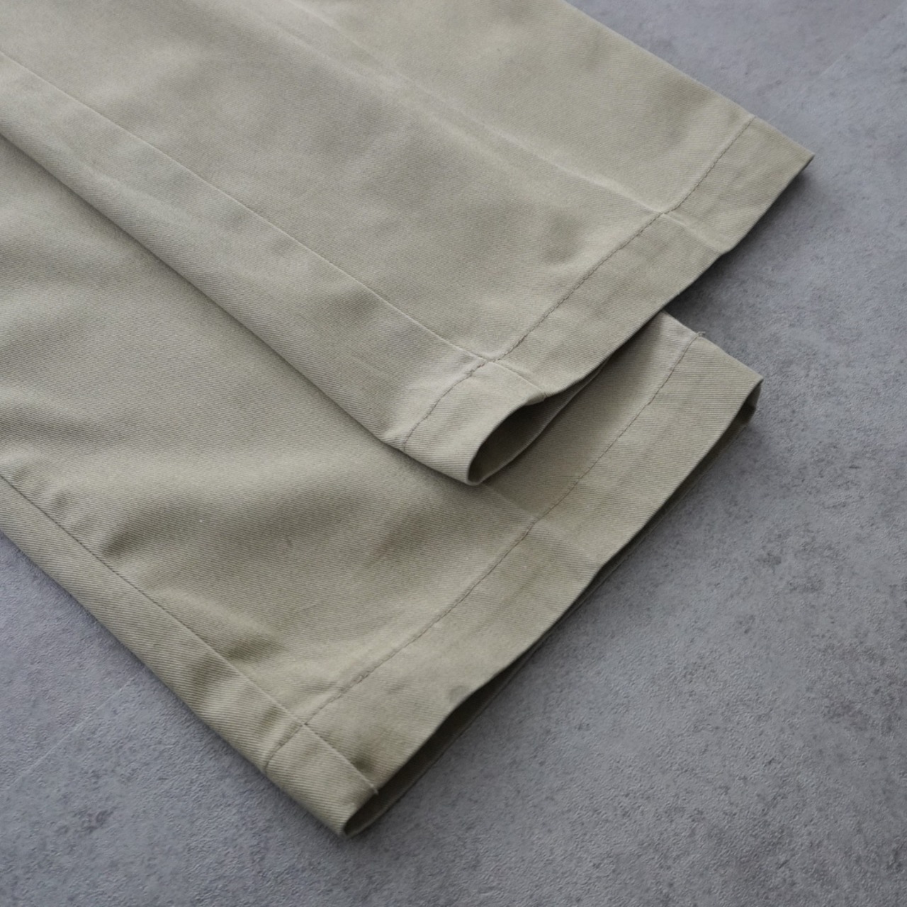 80s Dickies 874 work pants "made in USA" beige [W37.5L31.5相当] 古着 - 9