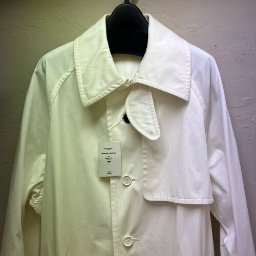 kenichi. ケンイチ 22AW ベルテッドトレンチコート ホワイト size-L 