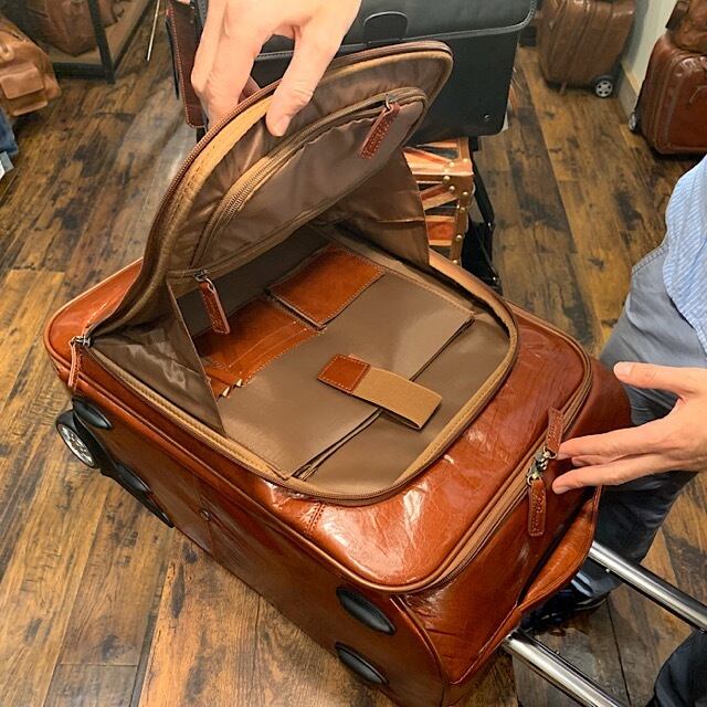 89150トロリー Cognac The British Bag（ザ ブリティッシュ バッグ）