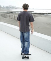 【#Re:room】VINTAGE CRUSH WIDE DENIM［REP292］