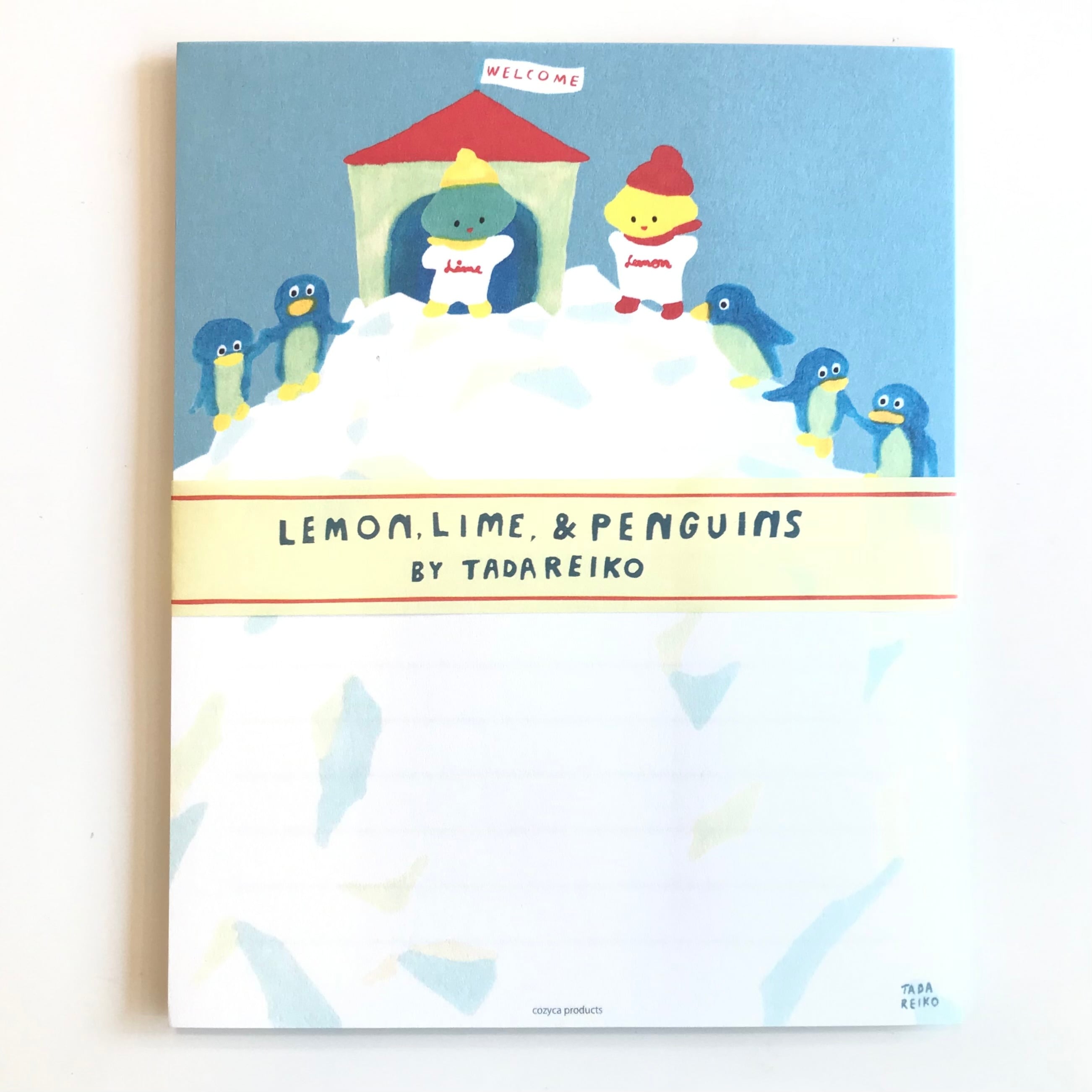 多田玲子 レターセット LEMON,LIME,& PENGUINS | Macaroni