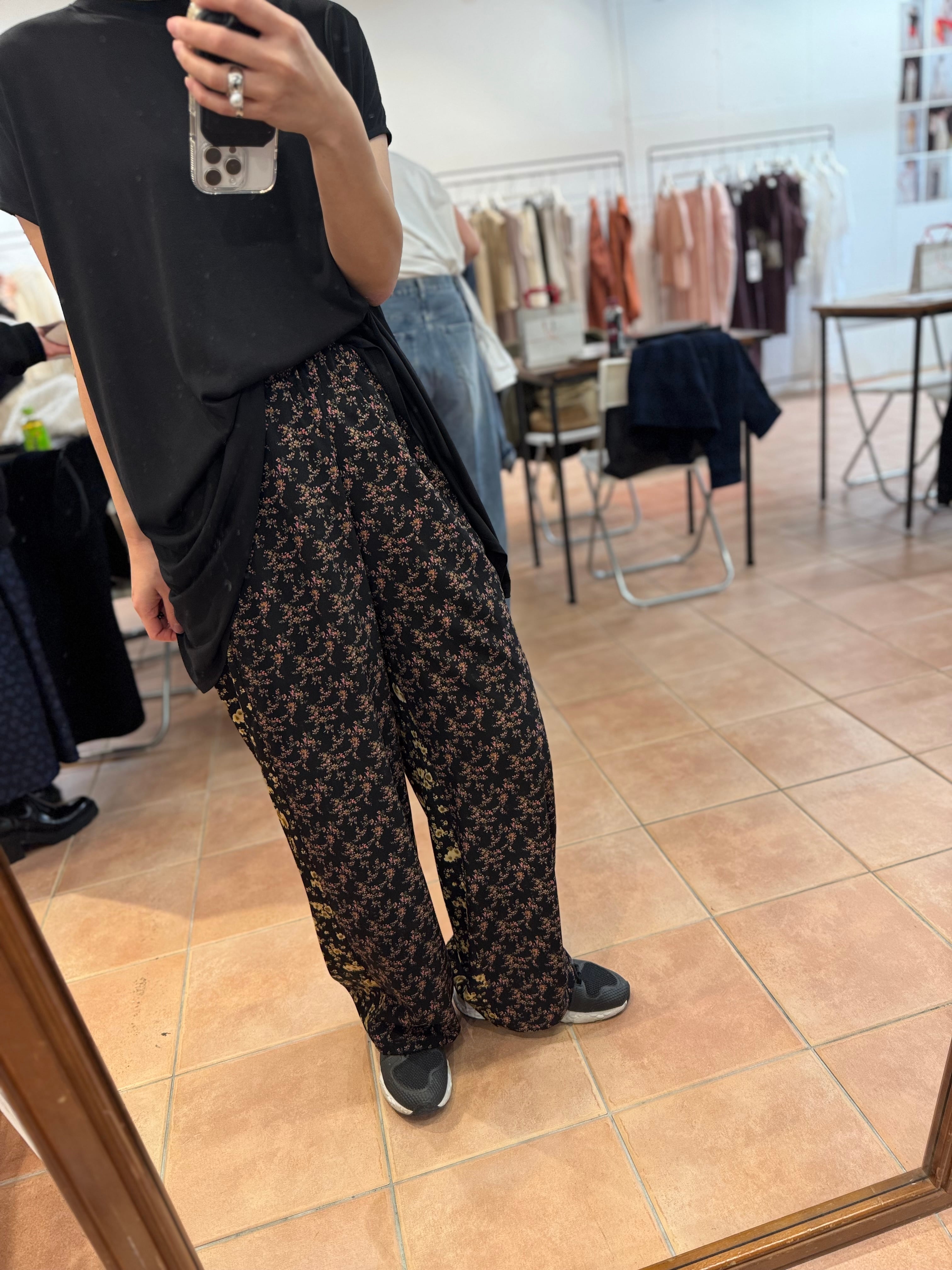 【CHIGNON】パターンMIXパンツ　3152-200MK