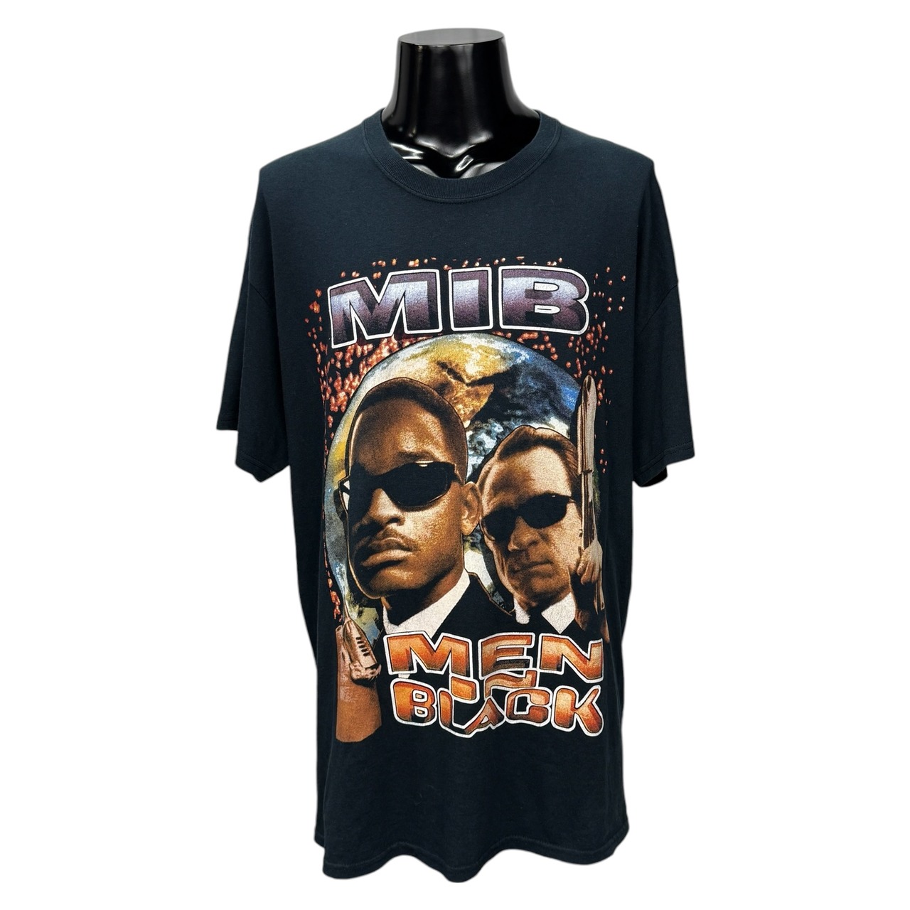 【MEN IN BLACK】メン・イン・ブラック 両面プリント RAP Tシャツ