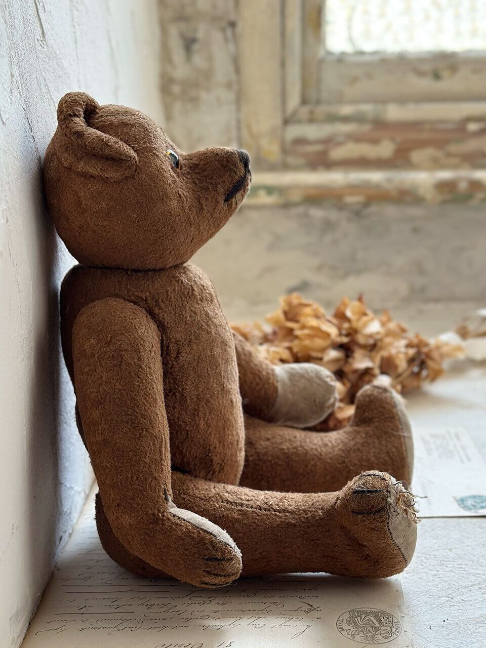 ブラウンベア くまのぬいぐるみ | Brocante de La Cocotte （フランス