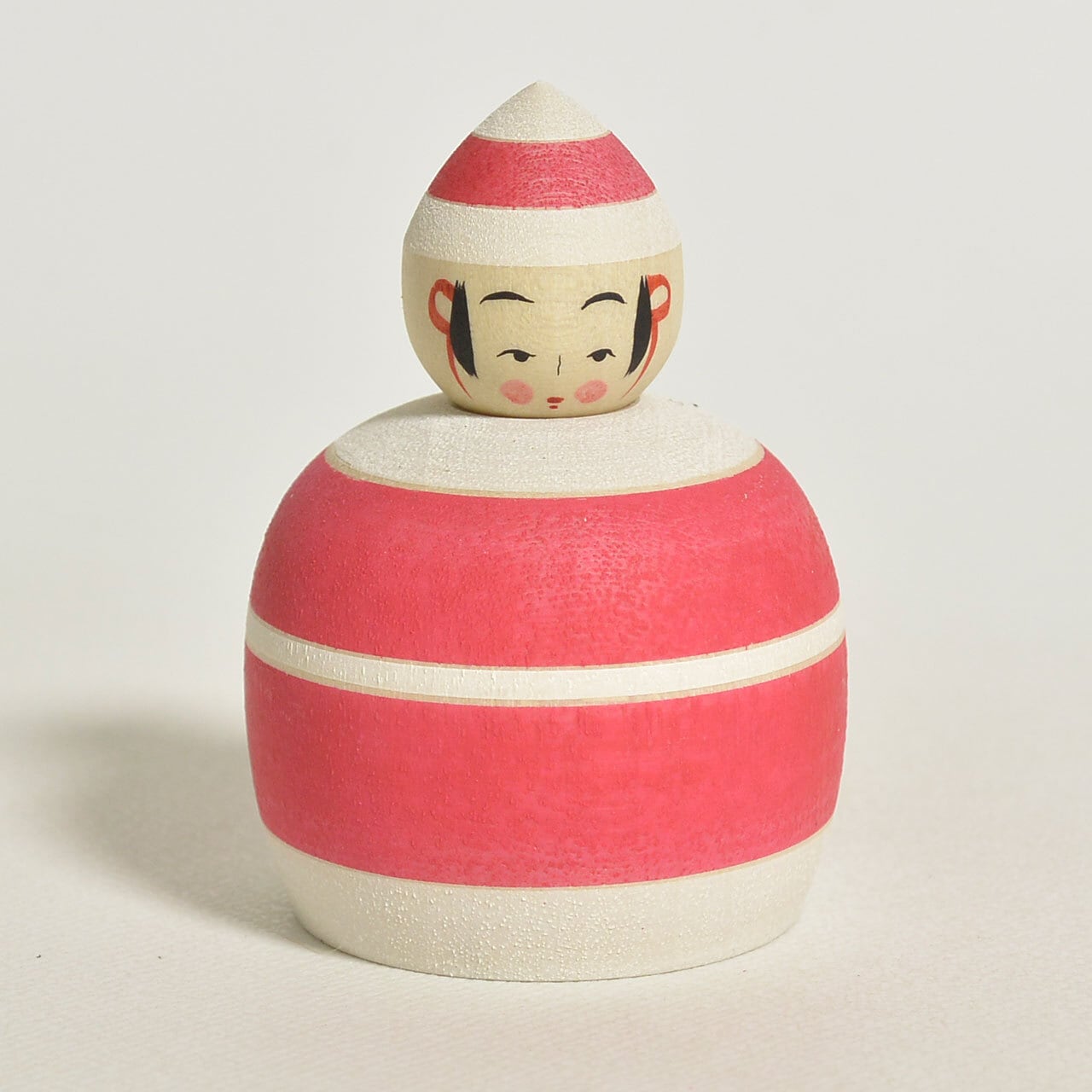 クリスマスえじこちゃんこけし 約1.5寸 約4.5cm 鈴木明 工人（作並系