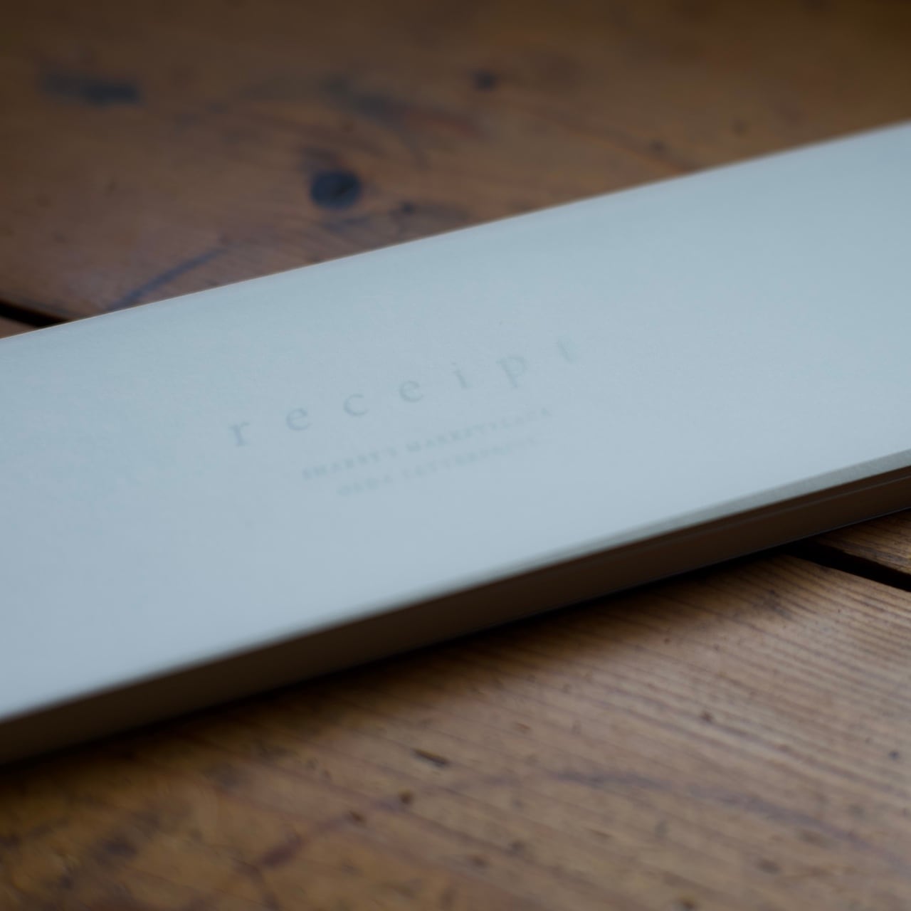 大枝活版室 × SHABBY'S MARKETPLACE オリジナル 領収書 〈文房具・事務