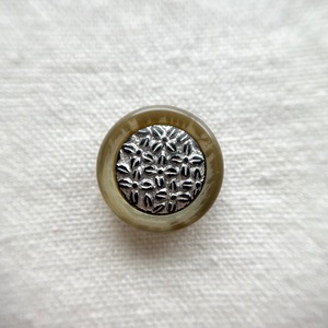 ブラックフラワー×ベージュマーブル 18㎜