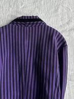 "STIGMATA" Stripe School Jacket