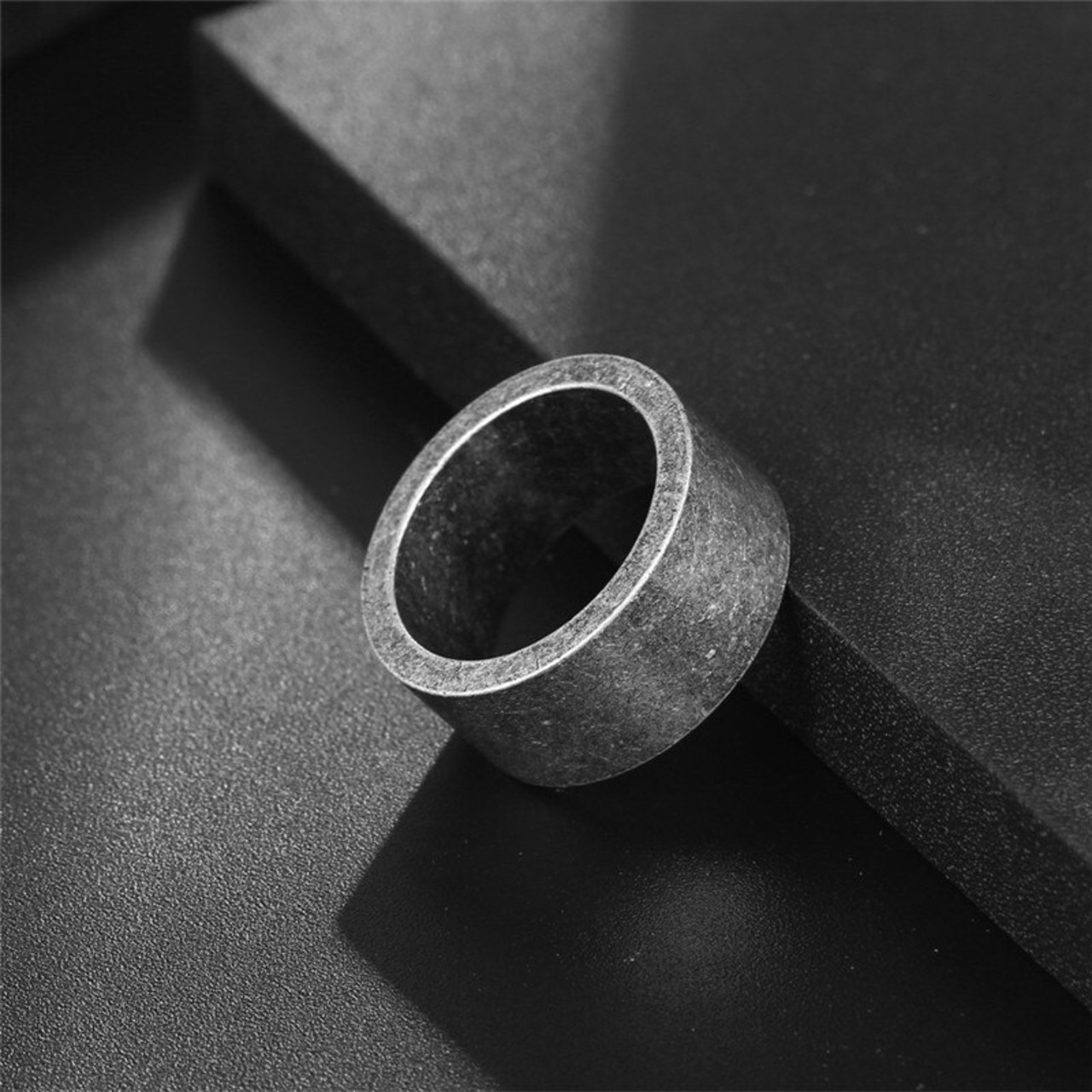 Retro Silver Color Plane Ring / レトロ シルバーカラー プレーン リング