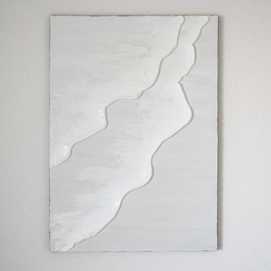 【Beach-growth-】70×50cm 海の絵