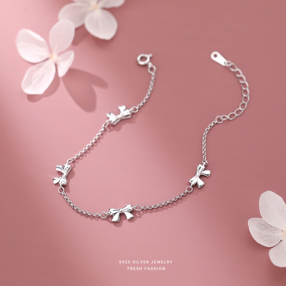 オリジナル リボン ブレスレット レディース アクセサリー ジュエリー