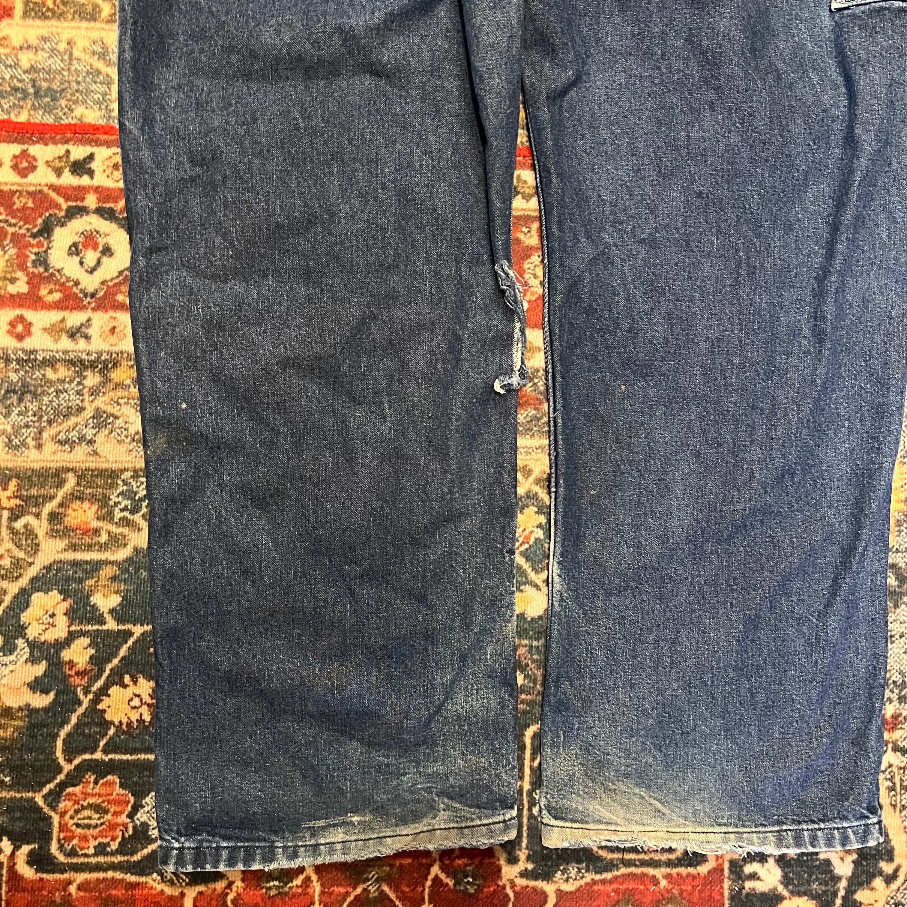 90s Roebucks ローバックス デニム カバーオール 40/32表記 シアーズ