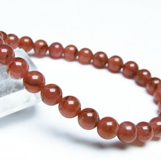 インカローズ ブレスレット 7mm 一点物 メール便送料無料 [M便 1/10] 111-27469