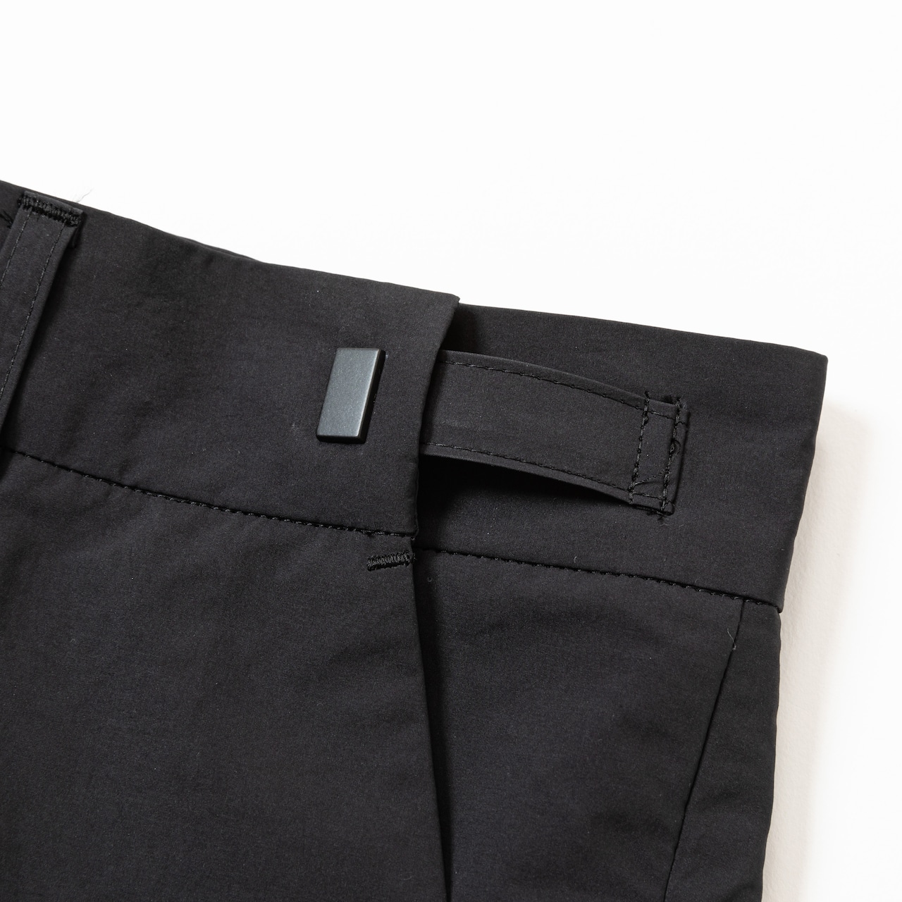 meanswhile   Side Zip Paper Touch Slacks