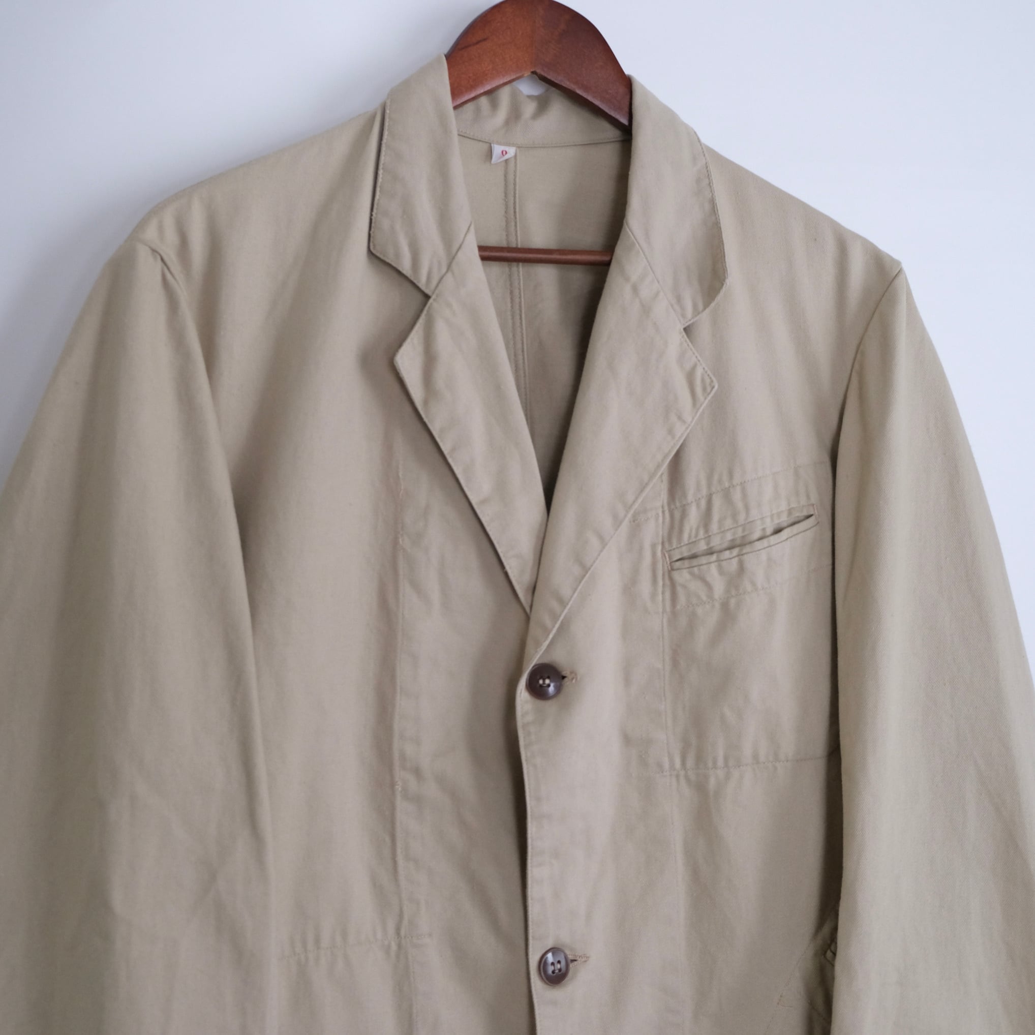 【 FRENCH WORK 】 AU MOLINEL Cotton Twill Coat / フランス ...