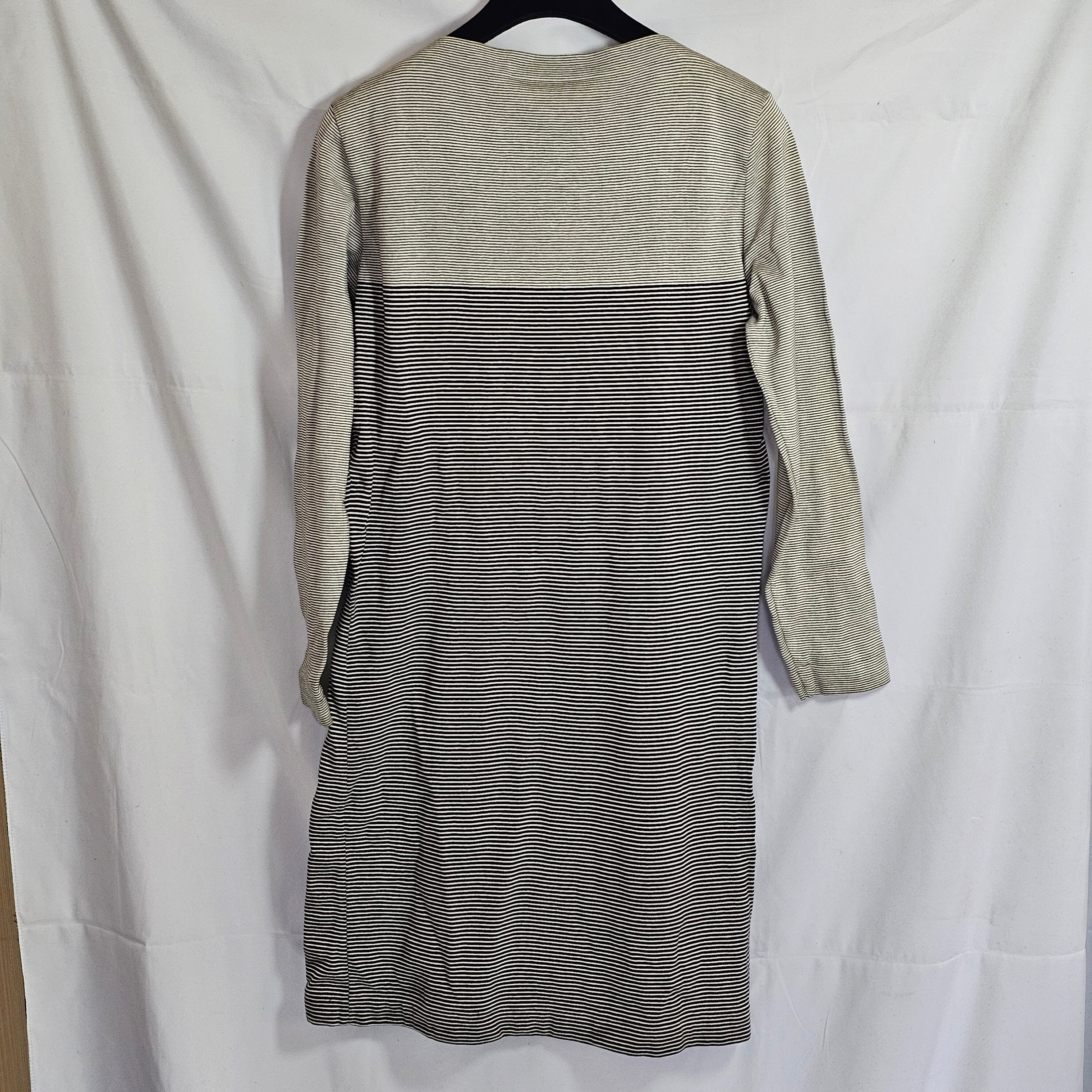 シャネル ココマーク ボーダー ニット ワンピース 42 CC Dress | Over