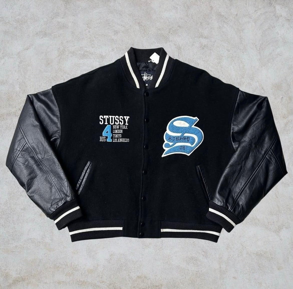 Special!!】80's~90's old stussy Cotton Jacket “黒タグ” 【高円寺