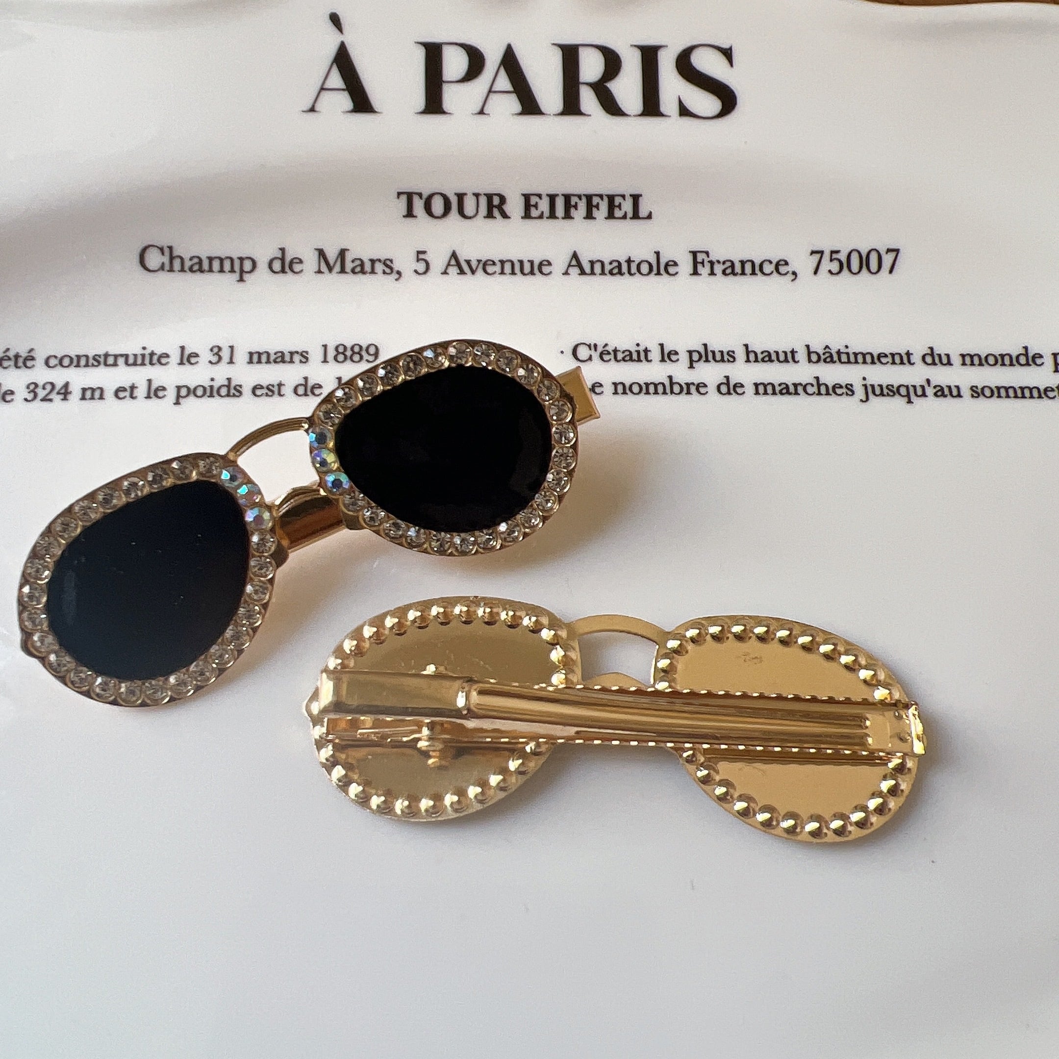 キラキラサングラスパッチン