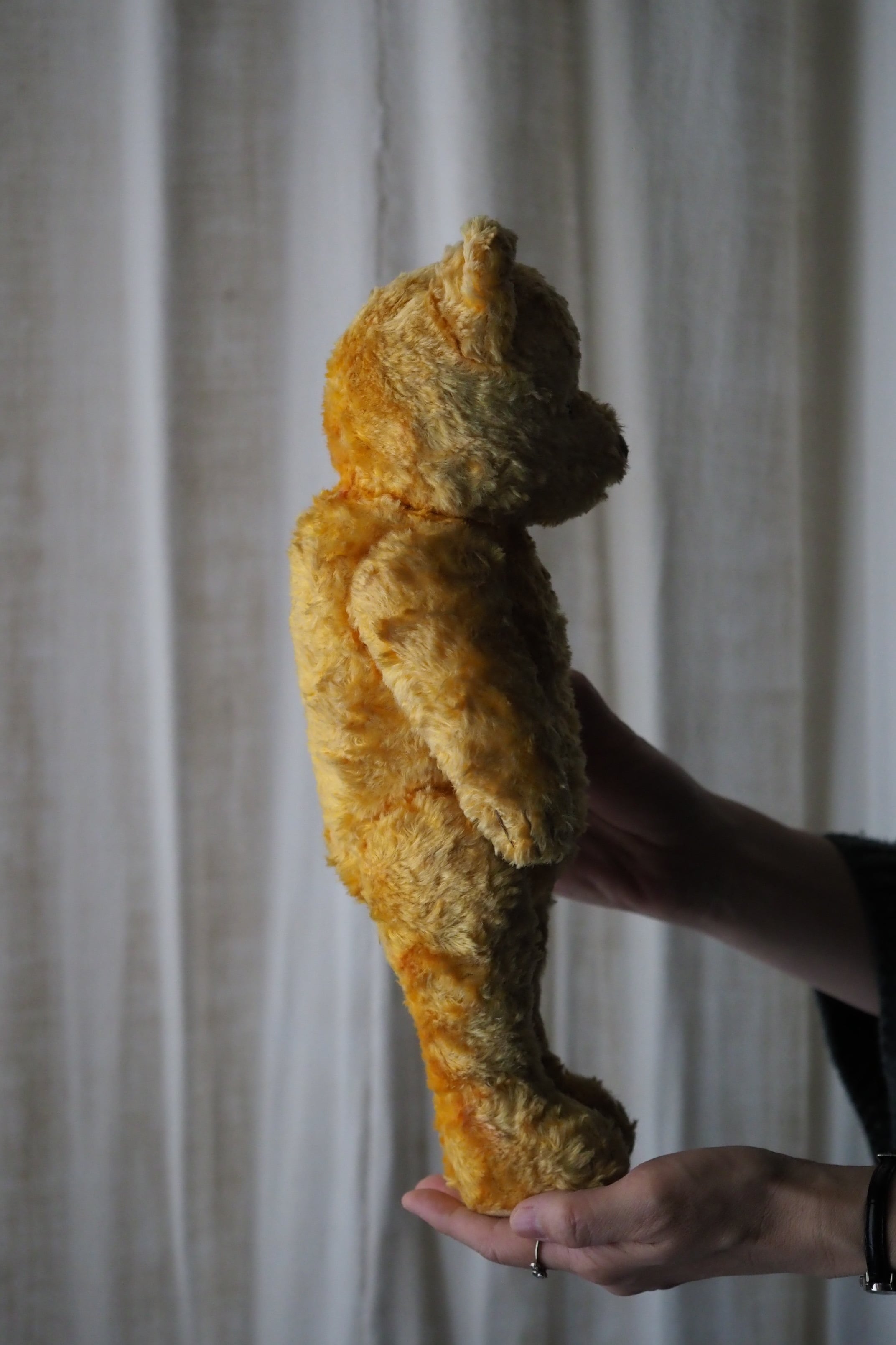 優しい色のテディベア-vintage teddy bear | アンティーク