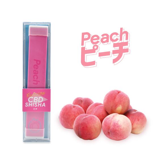 REGRA 使い捨て電子タバコ CBD SHISHA【Peach】（レグラ CBD