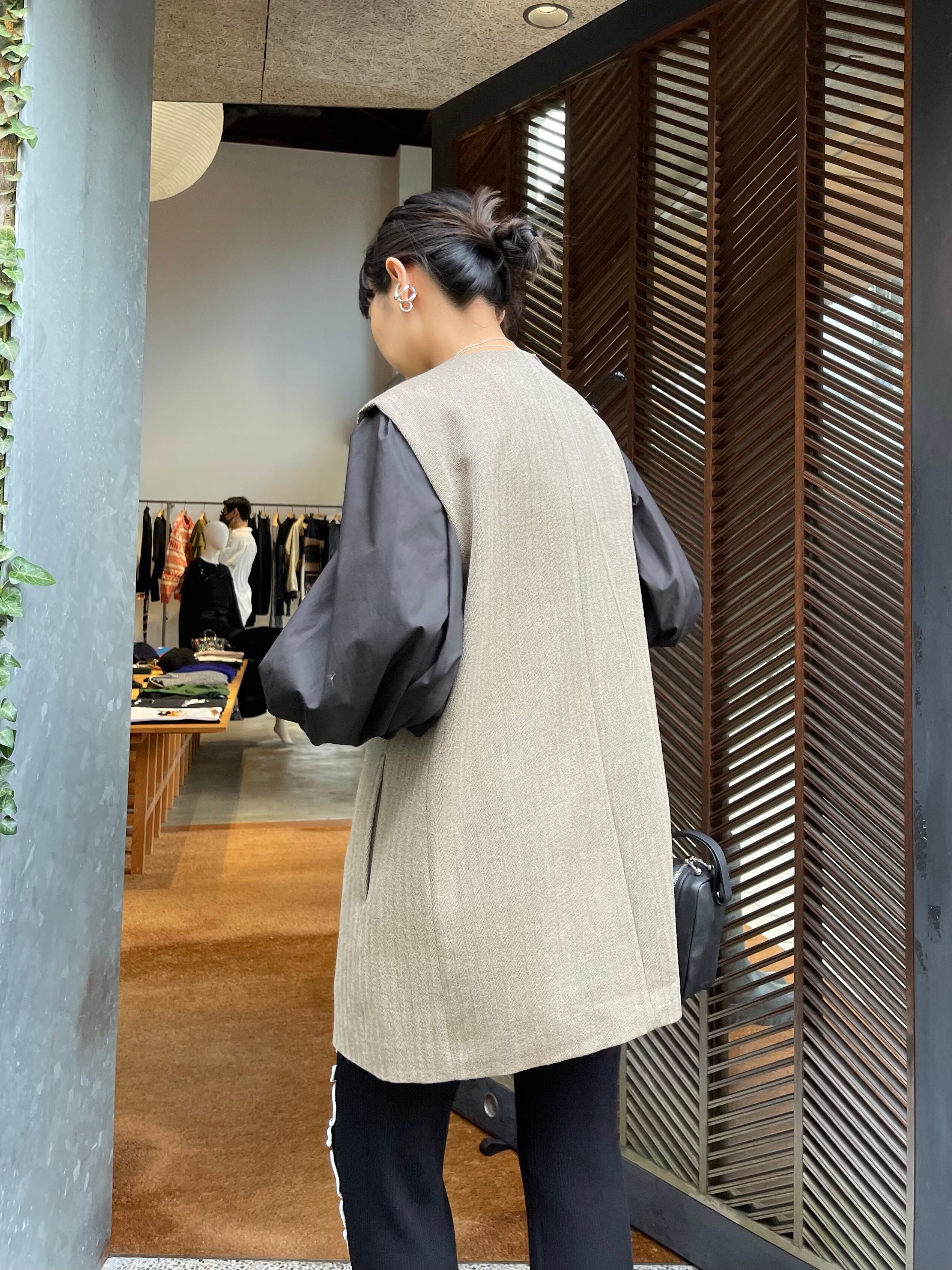 22AW】PHOTOCOPIEU フォトコピュー / VALENTINE GILET | TRENT 