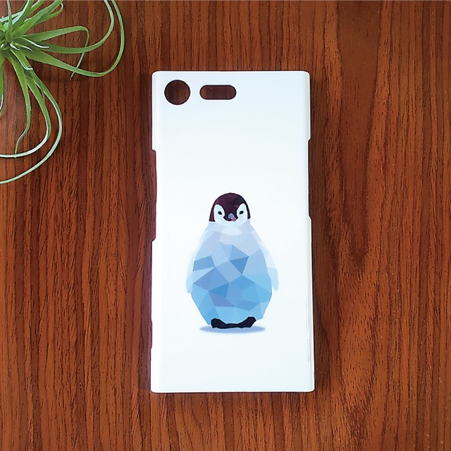 「ペンギン」ハードケース（iPhone・Android対応）#sc-0035-a【受注生産・通常5〜6営業日発送】