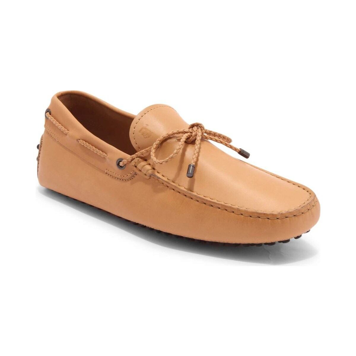 TOD'S トッズ メンズ ローファー レザー ベージュ