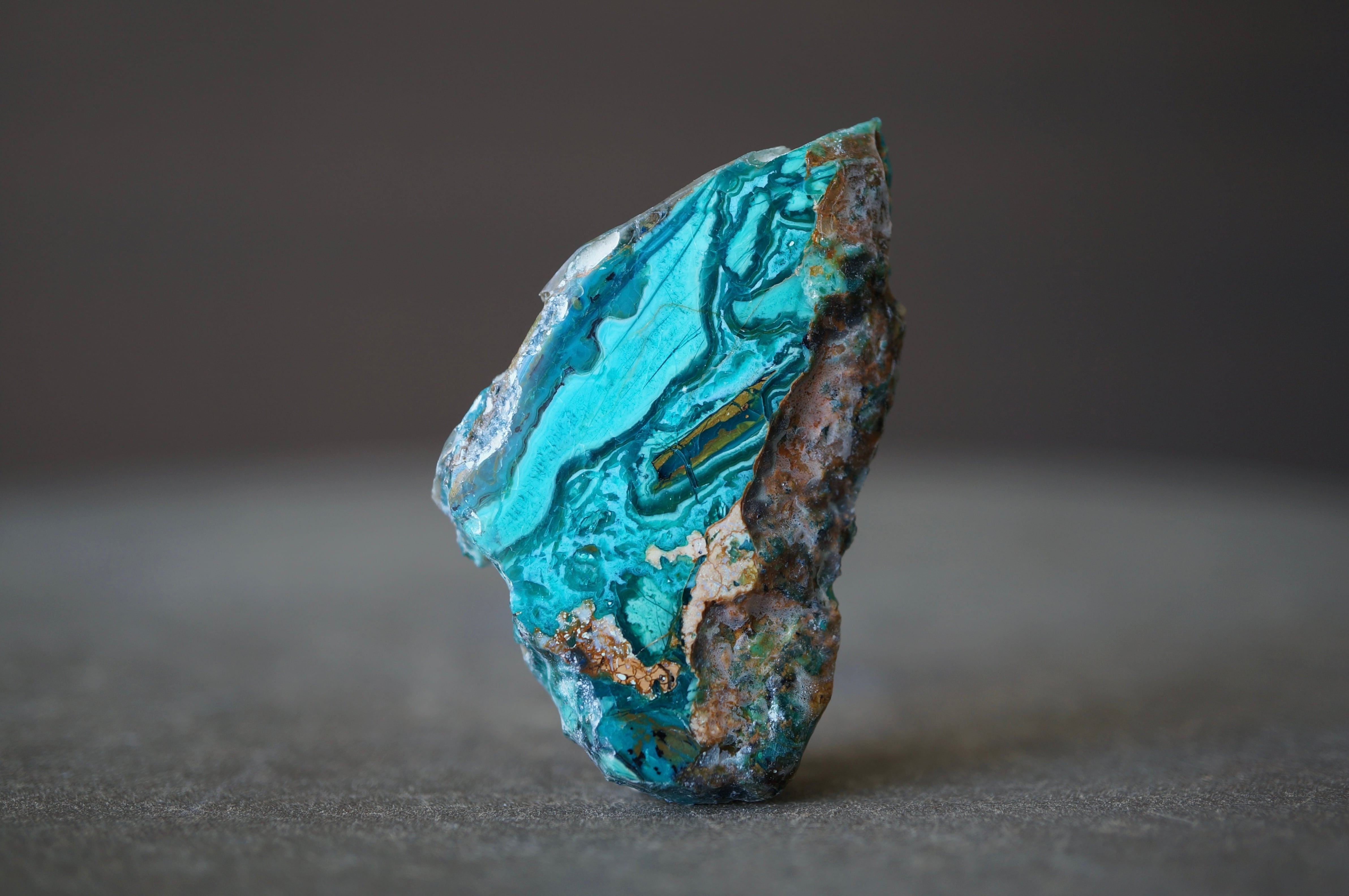 ペルー産クリソコラ(ブルーオパール) Chrysocolla (Blue Opal) 2148