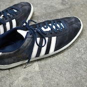 adidas gazelle fade navy sneaker